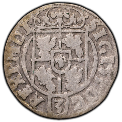 SOLD Poland 1623 1/24 Thaler Silver Coin - Sigismund III