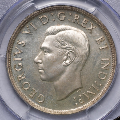 SOLD Canada 1939 $1 One Dollar Silver Coin - PCGS SP-64 Matte
