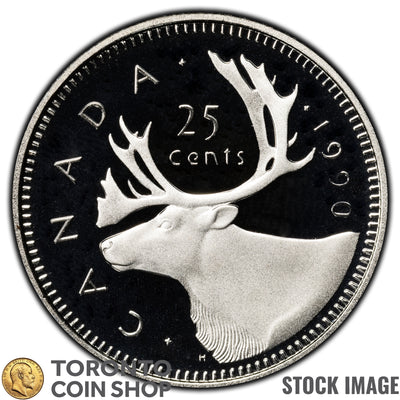 Canada 1990 25 Cents Coin - Proof Strike