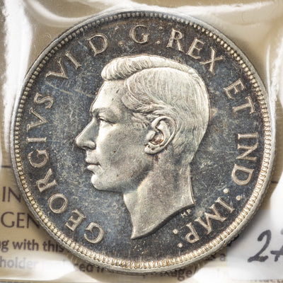 SOLD Canada 1946 $1 Silver Dollar Coin - ICCS MS-62