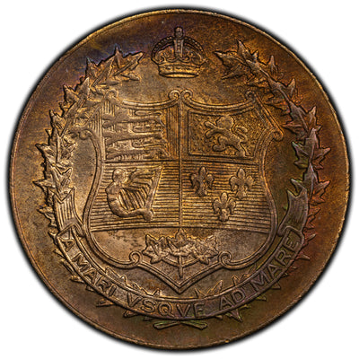 Canada 1927 Confederation 60 Years Commemorative Medal 25.5mm