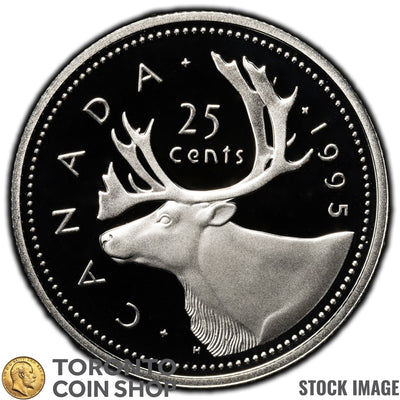 Canada 1995 25 Cents Coin - Proof Strike