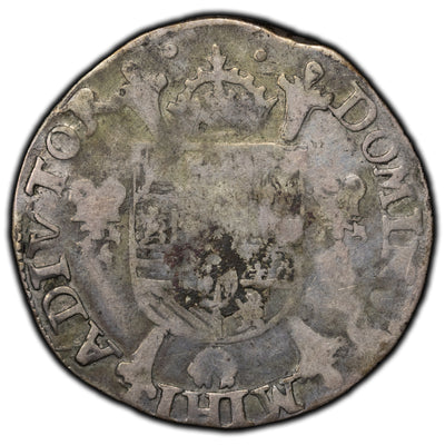 Spanish Netherlands Brabant 1587 1/5 Daalder Silver Coin