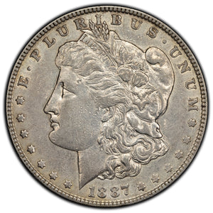 SOLD United States 1887 $1 Morgan Silver Dollar Coin