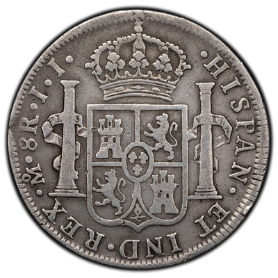 SOLD Mexico 1816 Mo-JJ 8 Reales Silver Coin