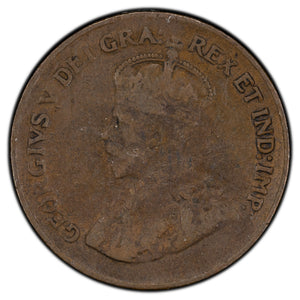 SOLD Canada 1922 1 Small Cent Coin - VG/F