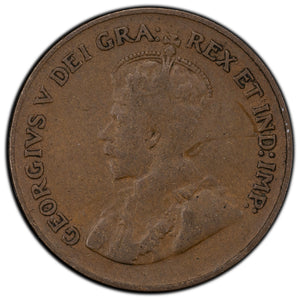 SOLD Canada 1923 1 Small Cent Coin - VG