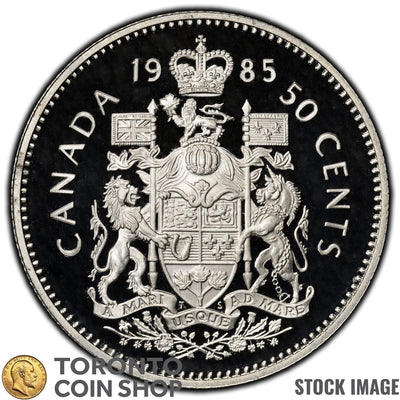 Canada 1985 50 Cents Coin - Proof Strike