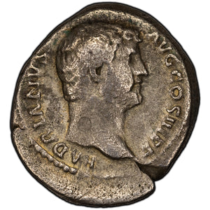 SOLD Ancient Rome Hadrian AD 117-138 Silver Denarius Coin
