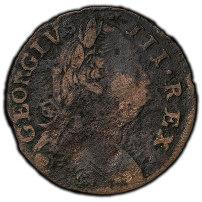Ireland 1783 Contemporary Faux 1/2 Half Penny Coin
