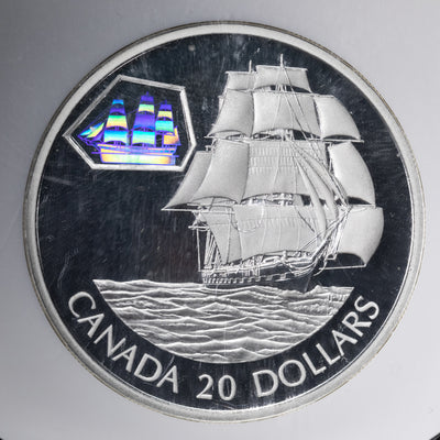 SOLD Canada 2001 $20 Silver Coin - The Marco Polo - NGC PF-69 Ultra Cameo