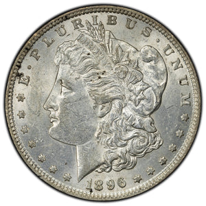 SOLD United States 1896 $1 Morgan Silver Dollar Coin
