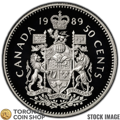 Canada 1989 50 Cents Coin - Proof Strike