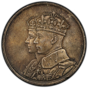 SOLD Canada 1939 Royal Visit Silver Medal 32.5mm