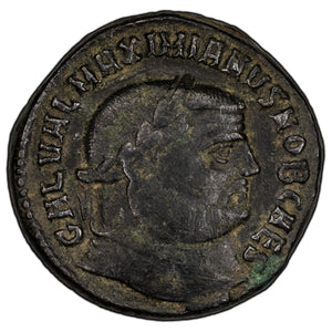 SOLD Ancient Rome Galerius as Caesar AD 293-305 AE Follis Coin
