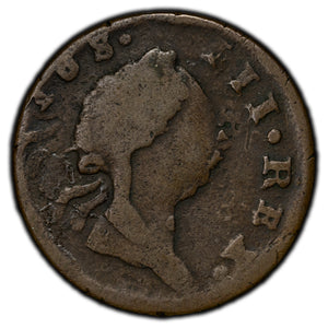 SOLD Ireland 1760 Contemporary Faux 1/2 Half Penny Coin