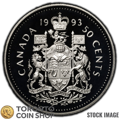 Canada 1993 50 Cents Coin - Proof Strike