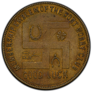 SOLD United States Ca. 1920's Dorchester Salt Good Luck Ad Token