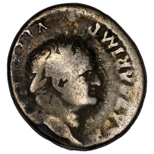 SOLD Ancient Rome Titus AD 79-81 Denarius Silver Coin