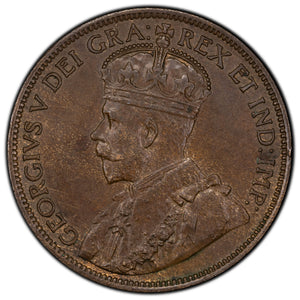 SOLD Canada 1915 1 Large Cent Coin - EF/AU