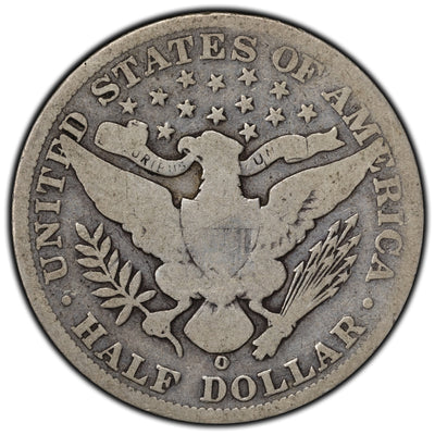 SOLD United States 1905-O 50 Cents Barber Half Dollar Silver Coin