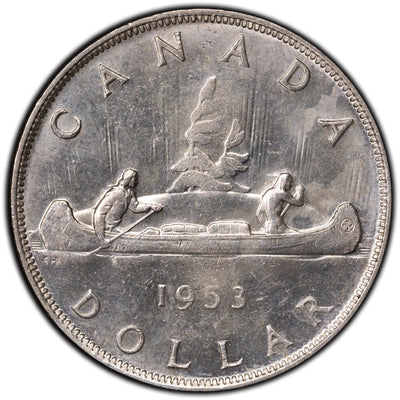 SOLD Canada 1953 SF $1 Silver Dollar Coin