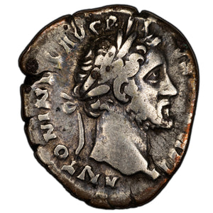 SOLD Ancient Rome Antoninus Pius AD 138-161 Denarius Silver Coin