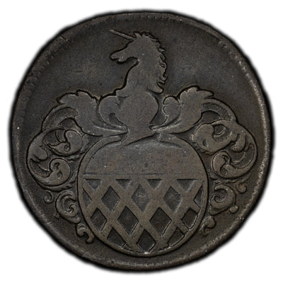 Ireland Curwen Token D&W #46