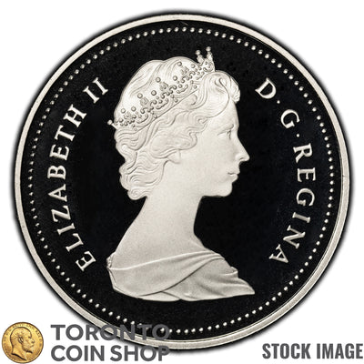 Canada 1986 $1 Dollar Nickel Coin - Proof Strike