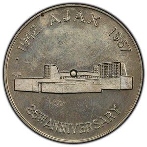SOLD Canada 1967 Ajax ON Nickel Spinner Medal