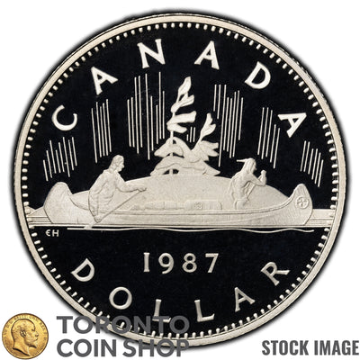 Canada 1987 1 Cent Coin - Proof Strike
