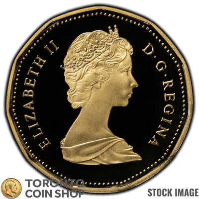 Canada 1989 $1 Dollar Loonie Coin - Proof Strike