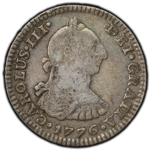SOLD Mexico 1776 Mo-FM 1 Real Silver Coin