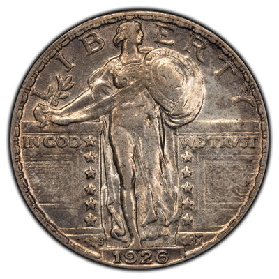 SOLD United States 1926-S 25 Cents Standing Liberty Quarter Silver Coin
