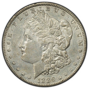 SOLD United States 1886 $1 Morgan Silver Dollar Coin