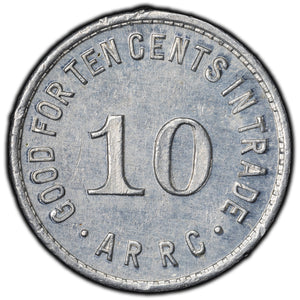 SOLD United States 1935-37 Palmer Alaska Rural Rehabilitation 10 Cents Token