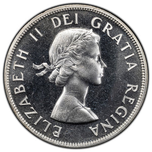 SOLD Canada 1958 $1 Silver Dollar Coin - PL Proof-Like
