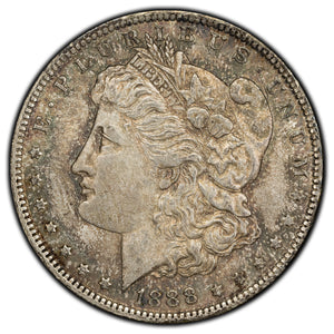 SOLD United States 1888 $1 Morgan Silver Dollar Coin