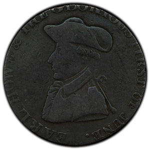 SOLD Great Britain Hampshire 1/2 Half Penny Token D&H 17