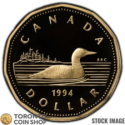 Canada 1994 $1 Dollar Loonie Coin - Proof Strike