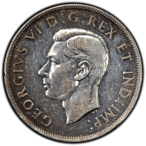 SOLD Canada 1946 $1 Silver Dollar Coin - Cleaned