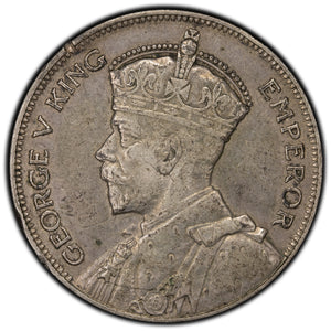 SOLD New Zealand 1934 1/2 Half Crown Silver Coin
