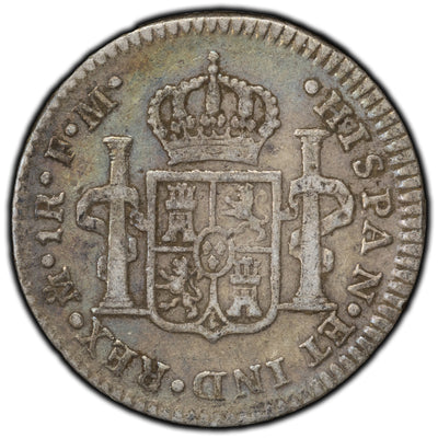 SOLD Mexico 1776 Mo-FM 1 Real Silver Coin