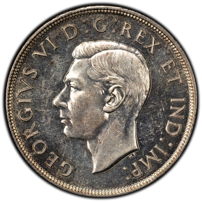 SOLD Canada 1947 Blunt 7 $1 Silver Dollar Coin