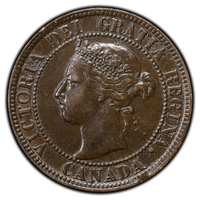 SOLD Canada 1895 1 Large Cent Coin