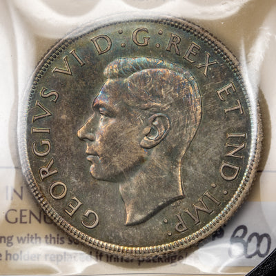 SOLD Canada 1937 $1 Silver Dollar Coin - ICCS Specimen SP-65 Matte