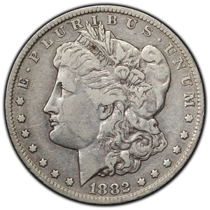 SOLD United States 1882-CC Carson City $1 Morgan Dollar Silver Coin