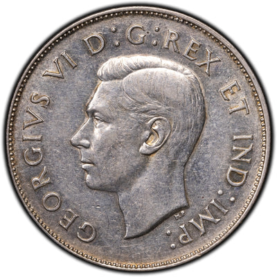 SOLD Canada 1946 50 Cents Half Dollar Silver Coin