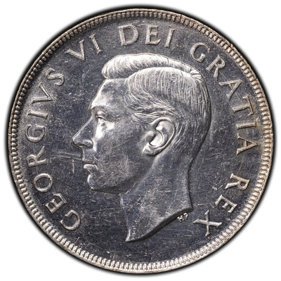 SOLD Canada 1952 $1 Silver Dollar Coin - Cleaned