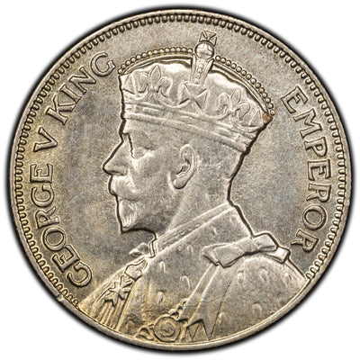 SOLD New Zealand 1935 Shilling Silver Coin KM #3